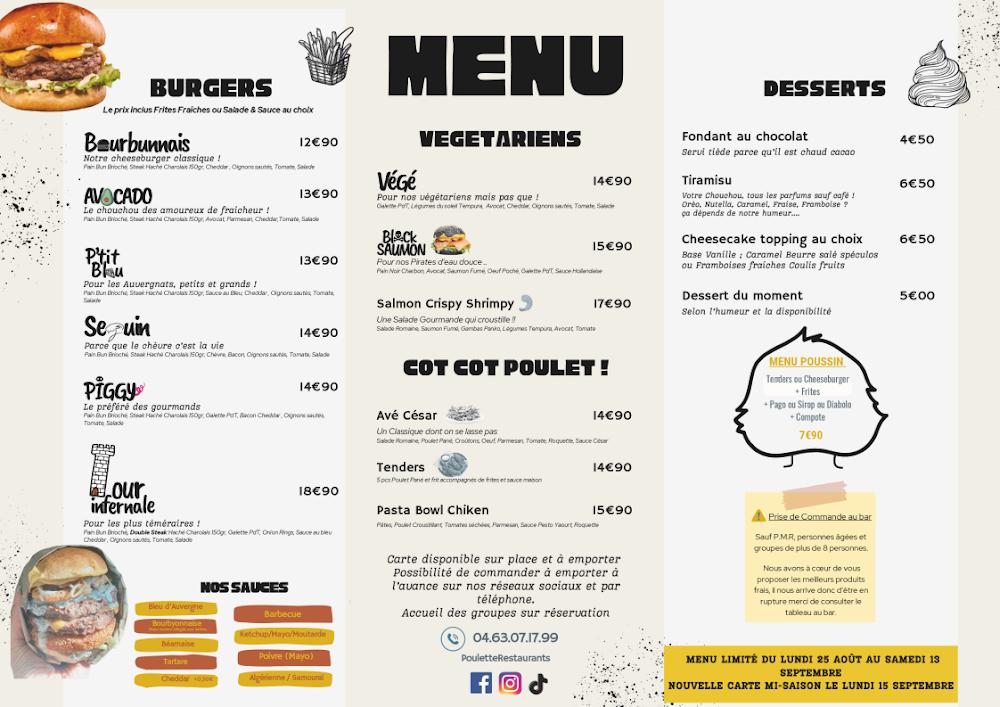 POULETTE - Menu Image 2